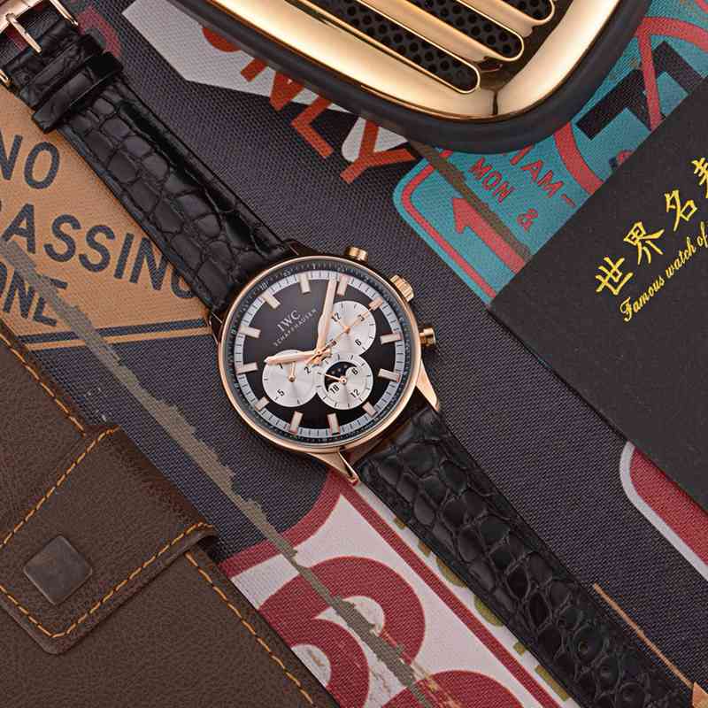 IWCパイロットウォッチクロノグラフ夜光功能メンズIWC-TSH340-03　