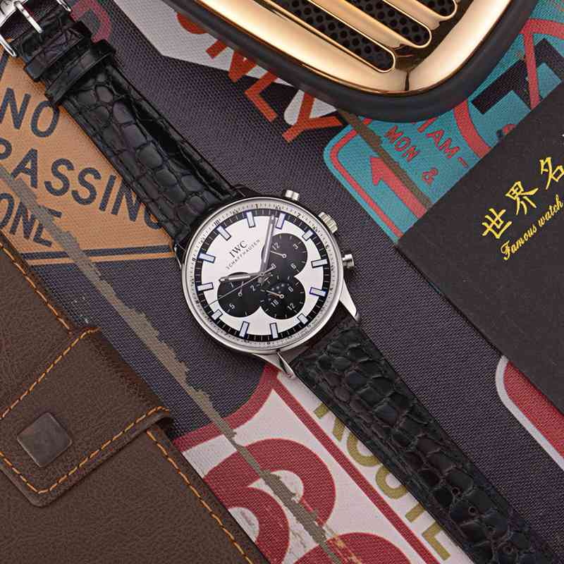 IWCパイロットウォッチクロノグラフ夜光功能メンズIWC-TSH340-04