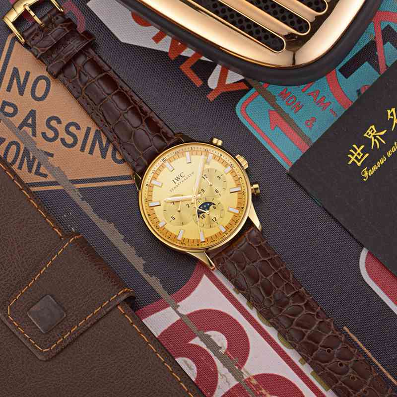 IWCパイロットウォッチクロノグラフ夜光功能メンズIWC-TSH360-10