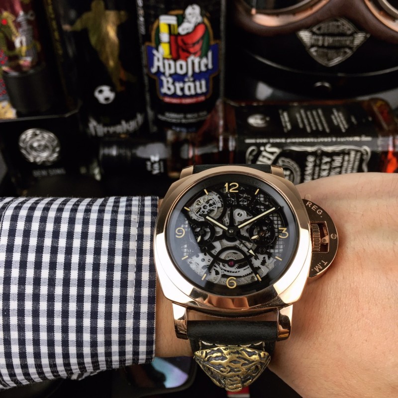 パネライPANERAI-クロムハーツ時計メンズ自動巻き限量版PAN-WDBY750-009
