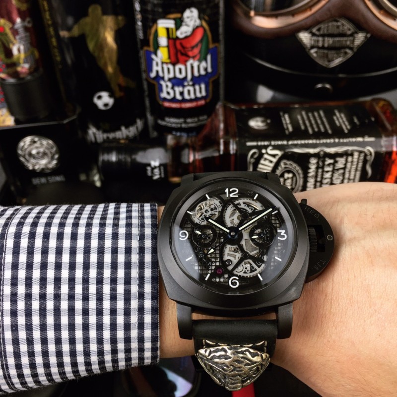 パネライPANERAI-クロムハーツ時計メンズ自動巻き限量版PAN-WDBY750-010