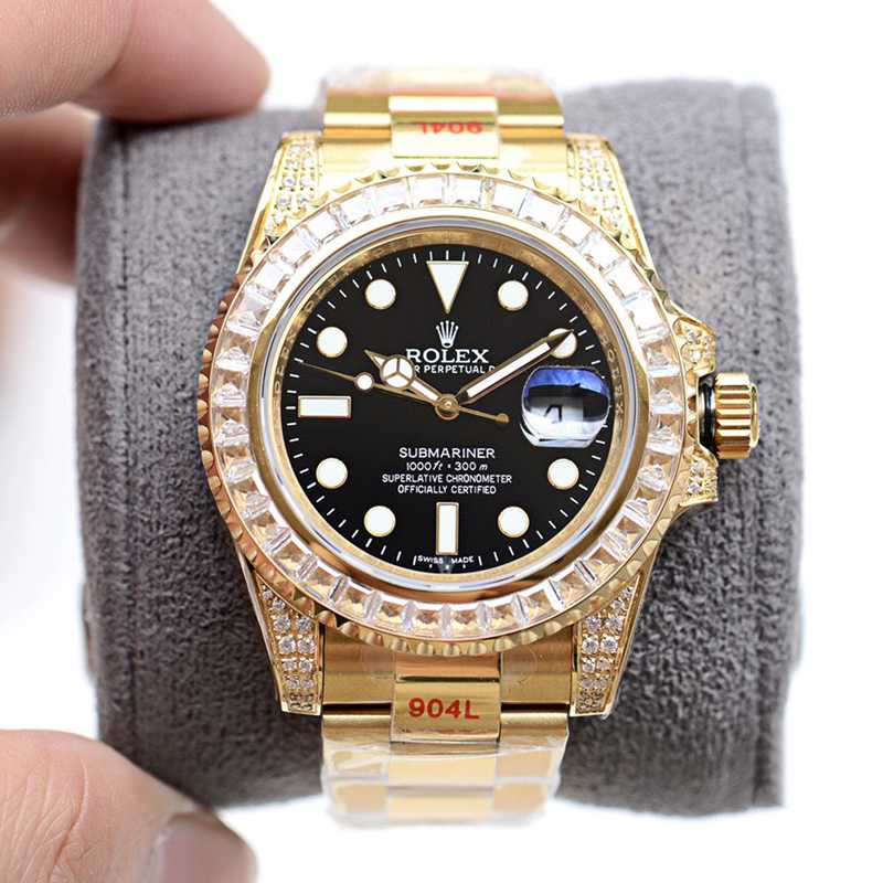 ロレックスサブマリーナSwiss2836-2ムーブメント搭載TSH-2004P1100-RO332
