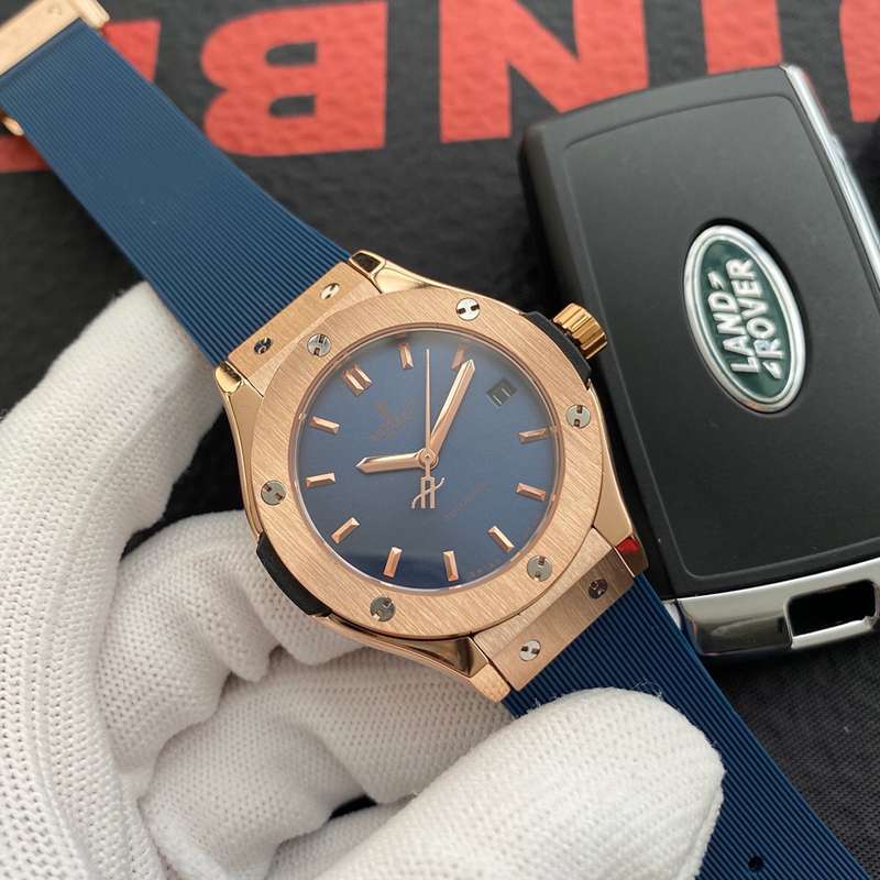 ウブロHUBLOTクラシックフュージョンレディース21600振動TSH2001P340-HU22