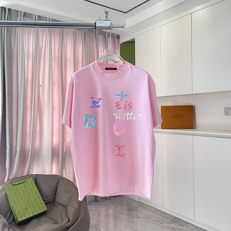 25SS服ルイヴィトン半袖Tシャツトップス2503SJJ100-Lu072