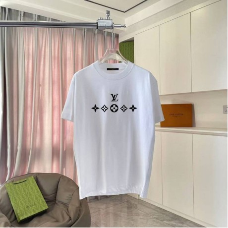 25SS服ルイヴィトン半袖Tシャツトップス2503SJJ100-Lu075