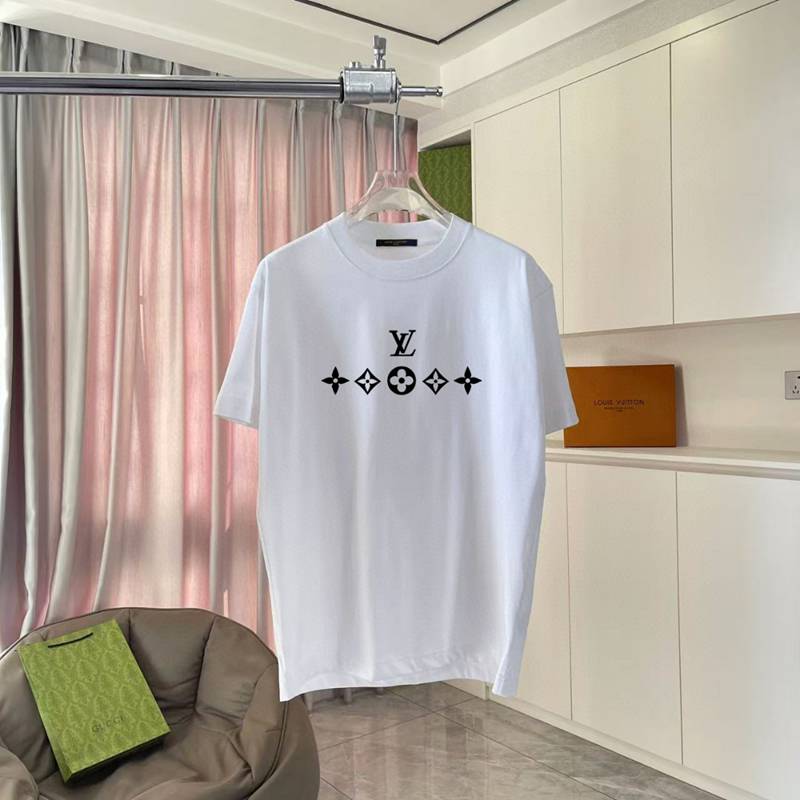 25SS服ルイヴィトン半袖Tシャツトップス2503SJJ100-Lu075