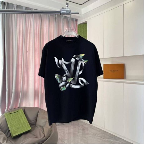 25SS服ルイヴィトン半袖Tシャツトップス2503SJJ100-Lu076