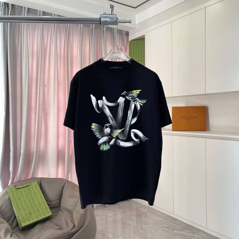25SS服ルイヴィトン半袖Tシャツトップス2503SJJ100-Lu076