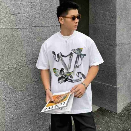 25SS服ルイヴィトン半袖Tシャツトップス2503SJJ100-Lu077