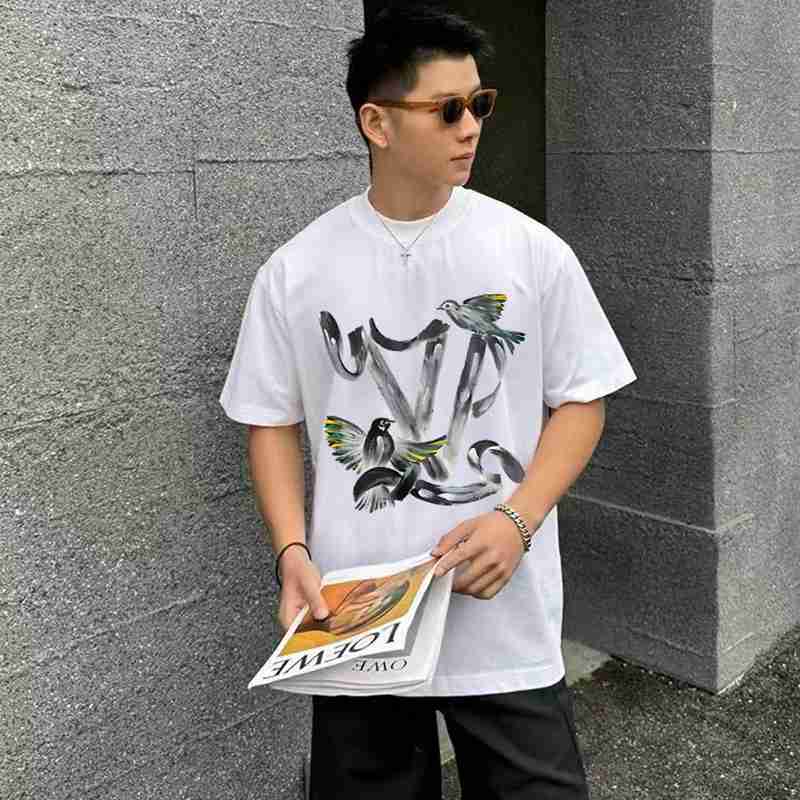 25SS服ルイヴィトン半袖Tシャツトップス2503SJJ100-Lu077