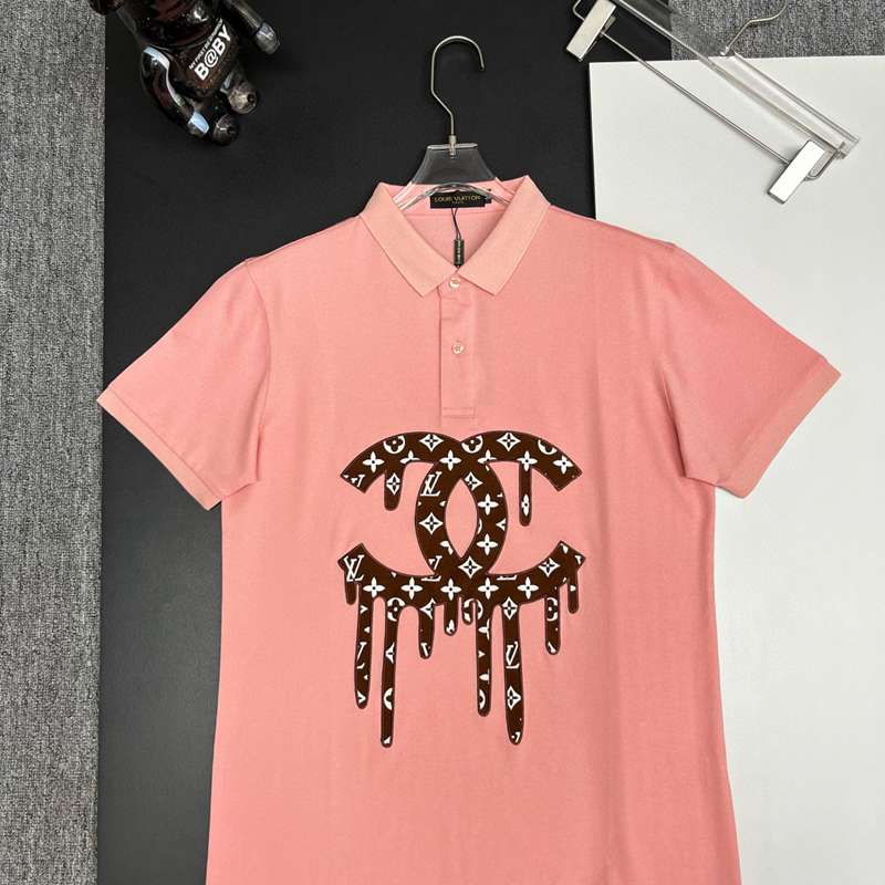 25SS服シャネル半袖Tシャツトップス恋人着2503SJJ105-CH037