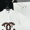 25SS服シャネル半袖Tシャツトップス恋人着2503SJJ105-CH038
