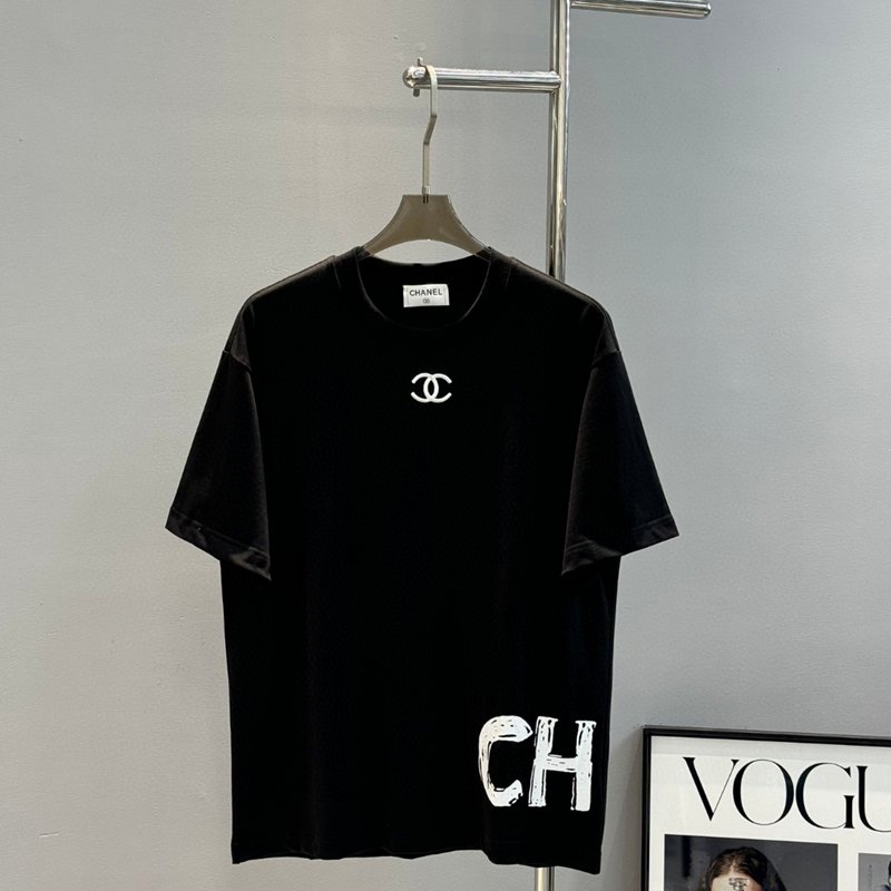 25SS服シャネル半袖Tシャツトップス 2503SJJ105-CH069