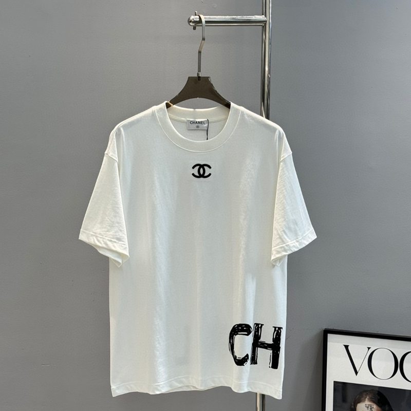 25SS服シャネル半袖Tシャツトップス 2503SJJ105-CH070