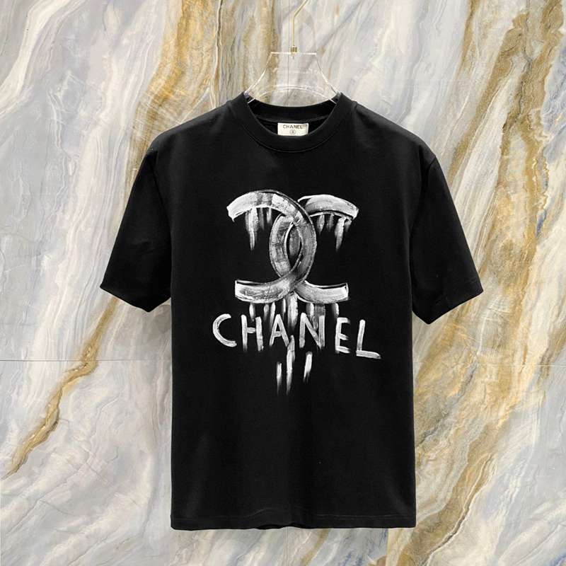 25SS服シャネル半袖Tシャツトップス 2503SJJ130-CH022