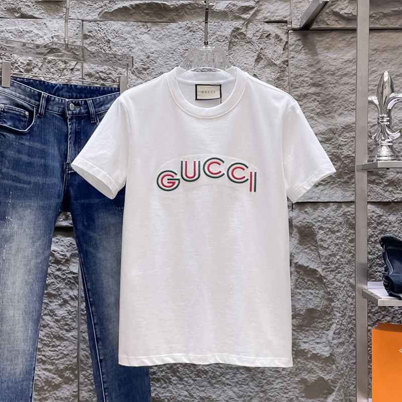 25SS服グッチ半袖Tシャツトップス2503SJJ130-Gu013