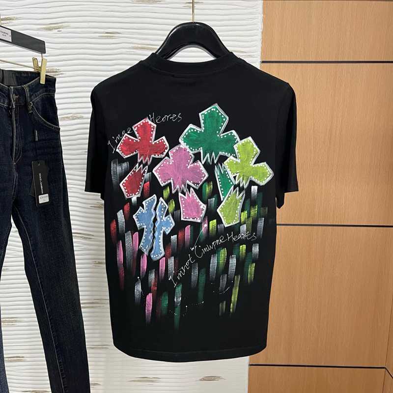 25SS服クロムハーツ半袖Tシャツトップス2503SJJ140-CH030