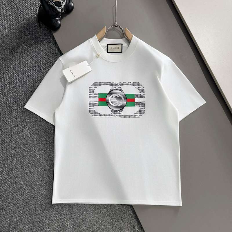 25SS服グッチ半袖Tシャツトップス2503SJJ140-Gu004