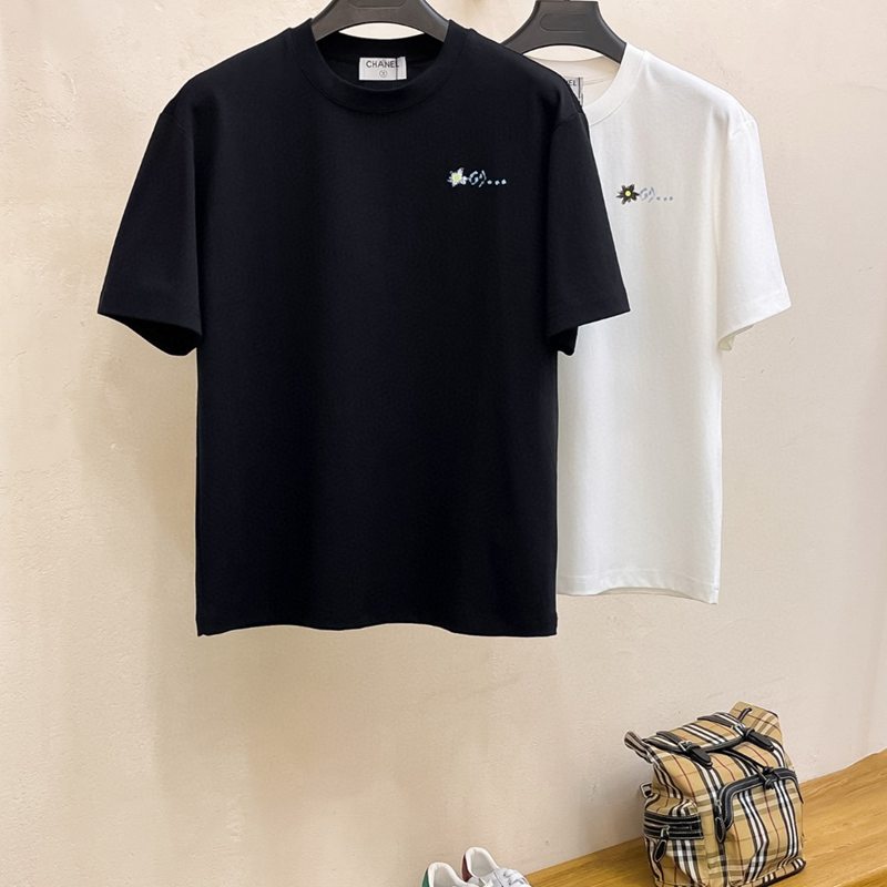 25SS服シャネル半袖Tシャツトップス 2503SJJ150-CH009