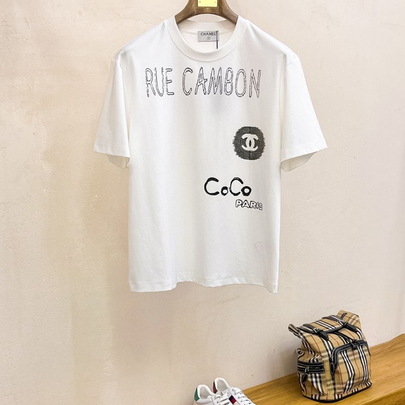 25SS服シャネル半袖Tシャツトップス 2503SJJ150-CH010