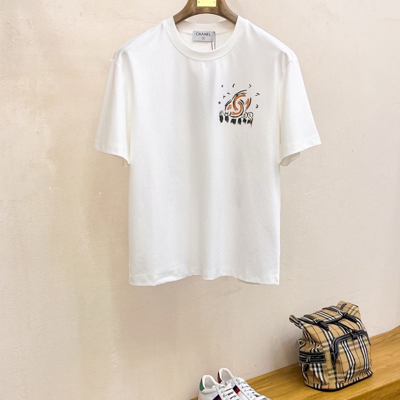 25SS服シャネル半袖Tシャツトップス 2503SJJ150-CH012