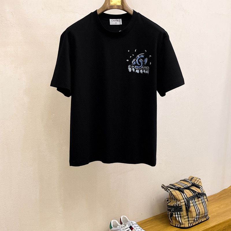 25SS服シャネル半袖Tシャツトップス 2503SJJ150-CH013