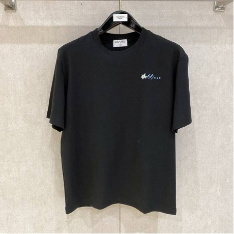 25SS服シャネル半袖Tシャツトップス 2503SJJ150-CH018