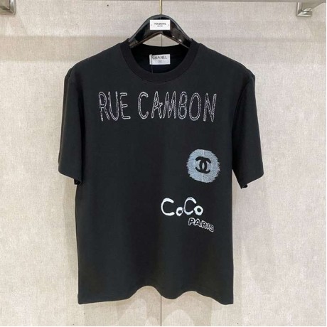 25SS服シャネル半袖Tシャツトップス 2503SJJ150-CH019