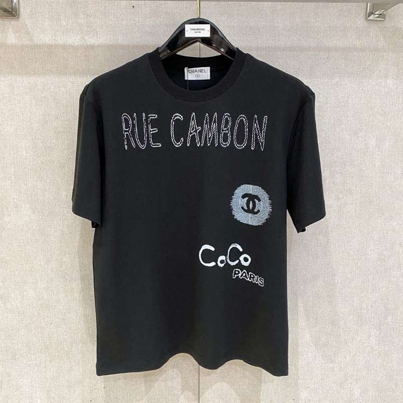 25SS服シャネル半袖Tシャツトップス 2503SJJ150-CH019