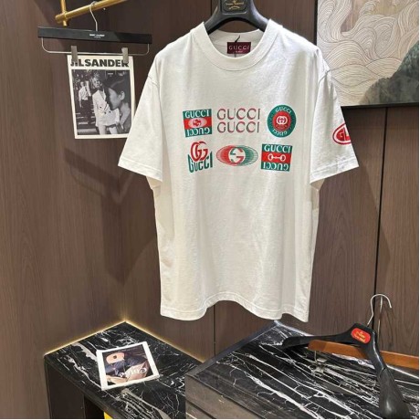 25SS服グッチ半袖Tシャツトップス2503SJJ150-Gu020