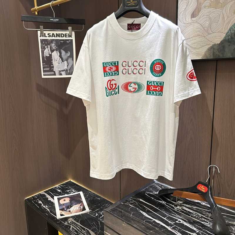 25SS服グッチ半袖Tシャツトップス2503SJJ150-Gu020