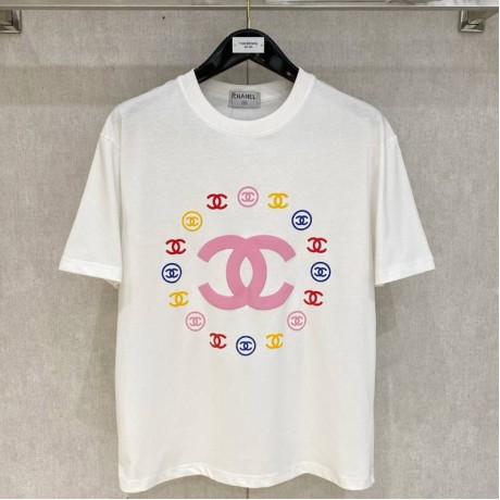 25SS服シャネル半袖Tシャツトップス 2503SJJ160-CH003