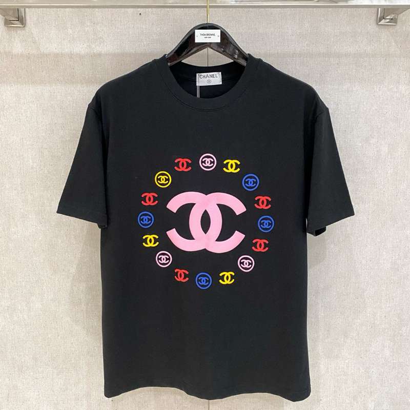 25SS服シャネル半袖Tシャツトップス 2503SJJ160-CH004