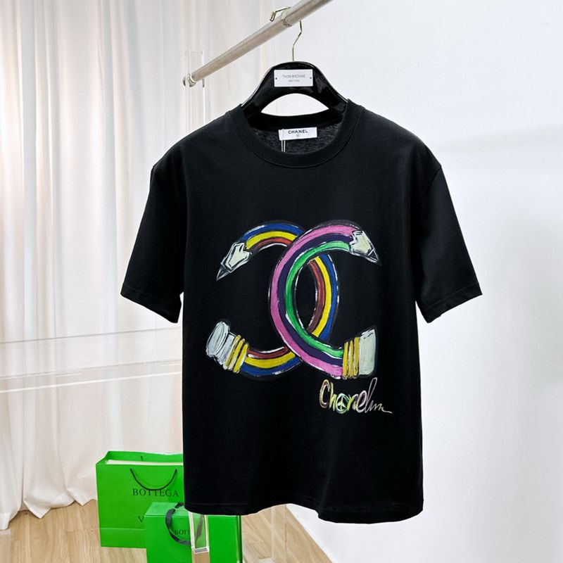 25SS服シャネル半袖Tシャツトップス 2503SJJ160-CH041