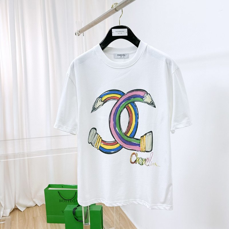 25SS服シャネル半袖Tシャツトップス 2503SJJ160-CH042