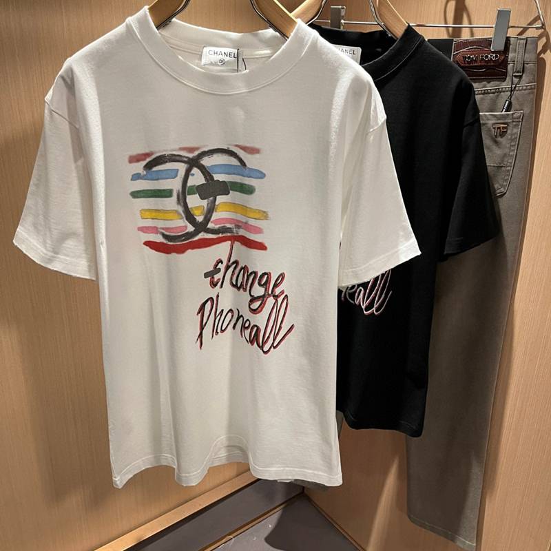 25SS服シャネル半袖Tシャツトップス 2503SJJ160-CH064
