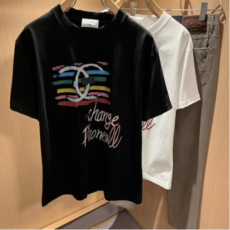 25SS服シャネル半袖Tシャツトップス 2503SJJ160-CH065