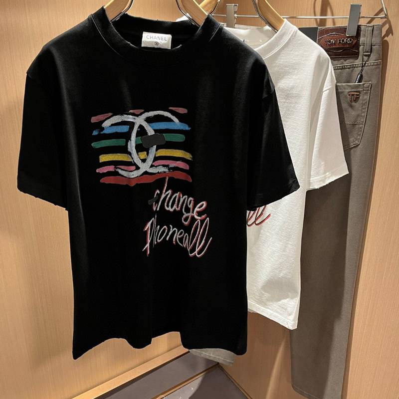 25SS服シャネル半袖Tシャツトップス 2503SJJ160-CH065