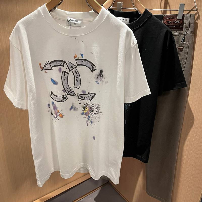 25SS服シャネル半袖Tシャツトップス 2503SJJ160-CH066