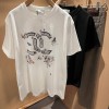 25SS服シャネル半袖Tシャツトップス 2503SJJ160-CH066