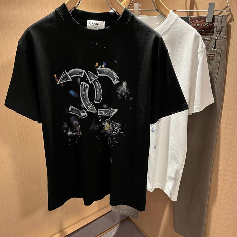 25SS服シャネル半袖Tシャツトップス 2503SJJ160-CH067