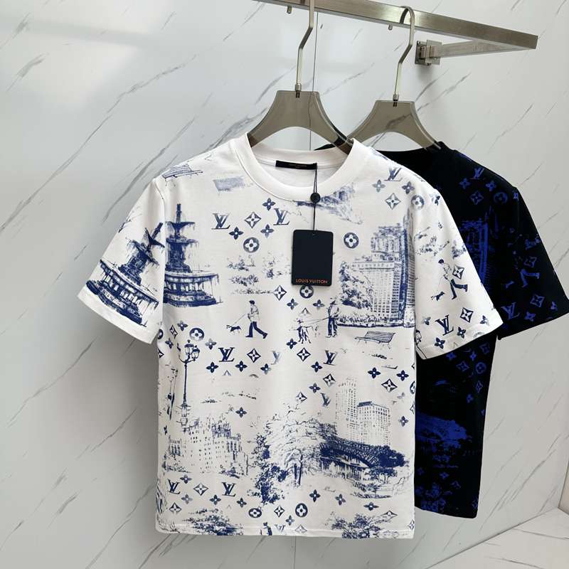 25SS服ルイヴィトン半袖Tシャツトップス2503SJJ160-Lu090