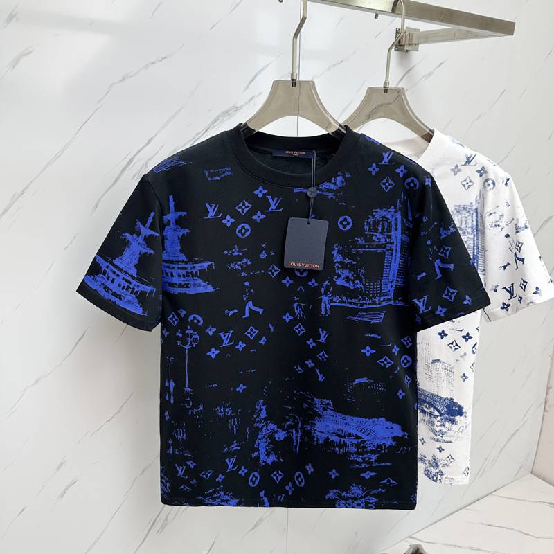 25SS服ルイヴィトン半袖Tシャツトップス2503SJJ160-Lu091