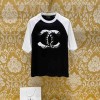 25SS服シャネル半袖Tシャツトップス 2503SJJ180-CH033