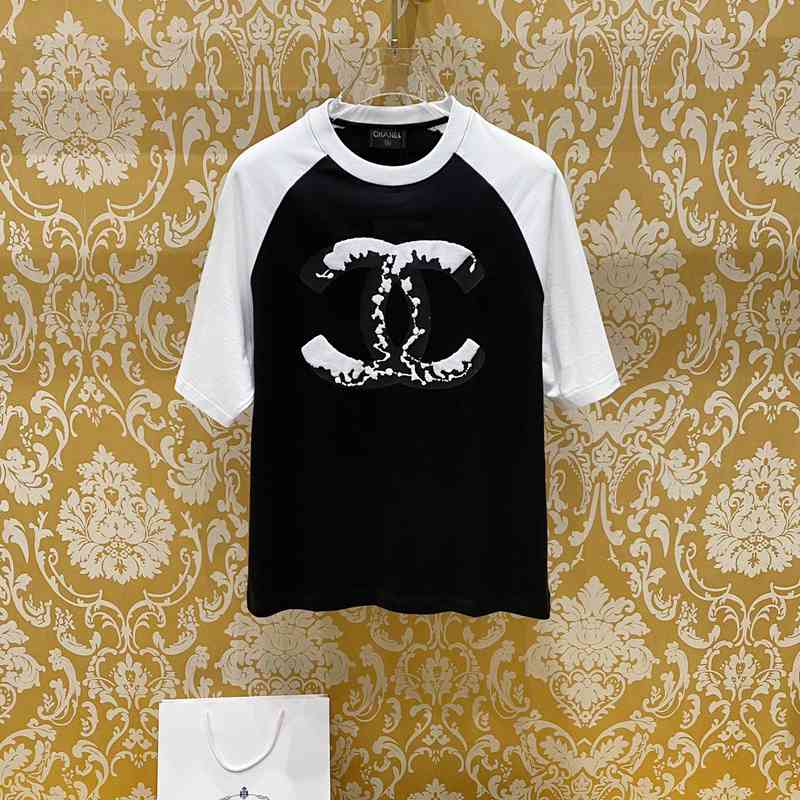 25SS服シャネル半袖Tシャツトップス 2503SJJ180-CH033