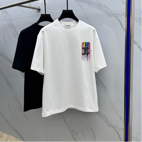 25SS服シャネル半袖Tシャツトップス 2503SJJ185-CH026