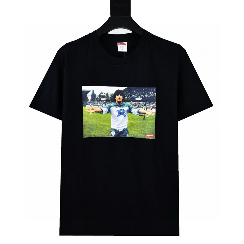 25SS服SupremexMaradona半袖Tシャツトップス2503SJJ60-SU026