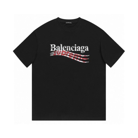 25SS服SupremexBanlenciaga半袖Tシャツトップス2503SJJ60-SU041-1