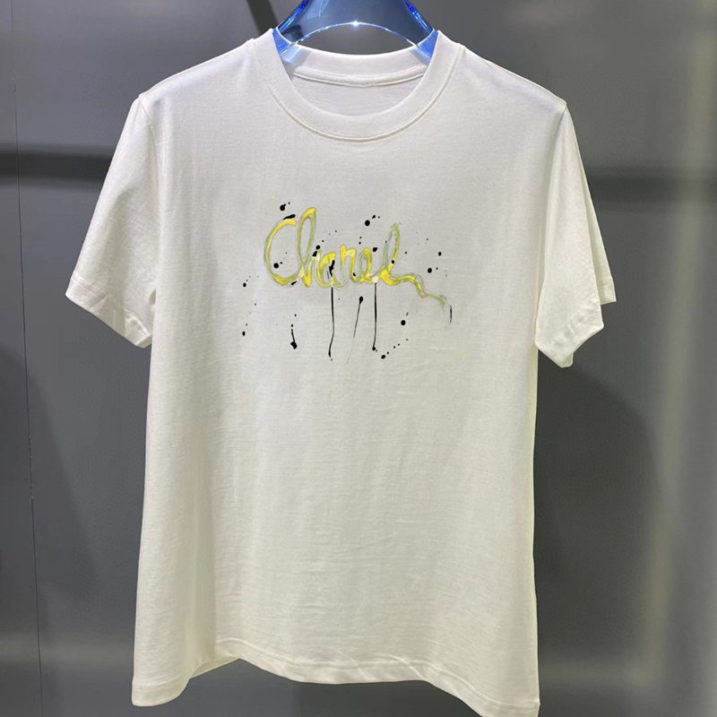 25SS服シャネル半袖Tシャツトップス 2503SJJ80-CH057