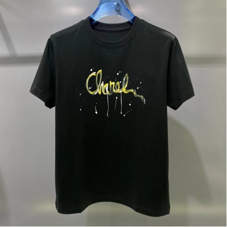 25SS服シャネル半袖Tシャツトップス 2503SJJ80-CH058